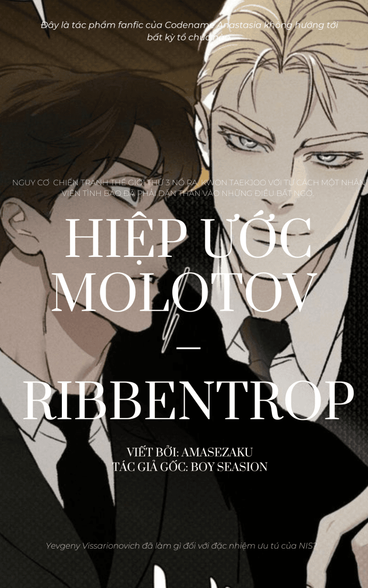 Hiệp ước Molotov - Ribbentrop (Codename Anastasia)